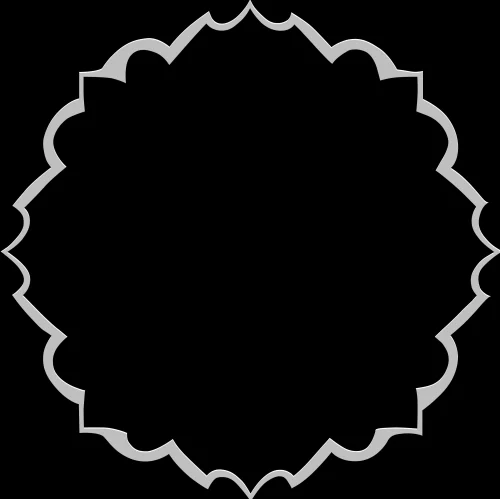 Рамка круглая