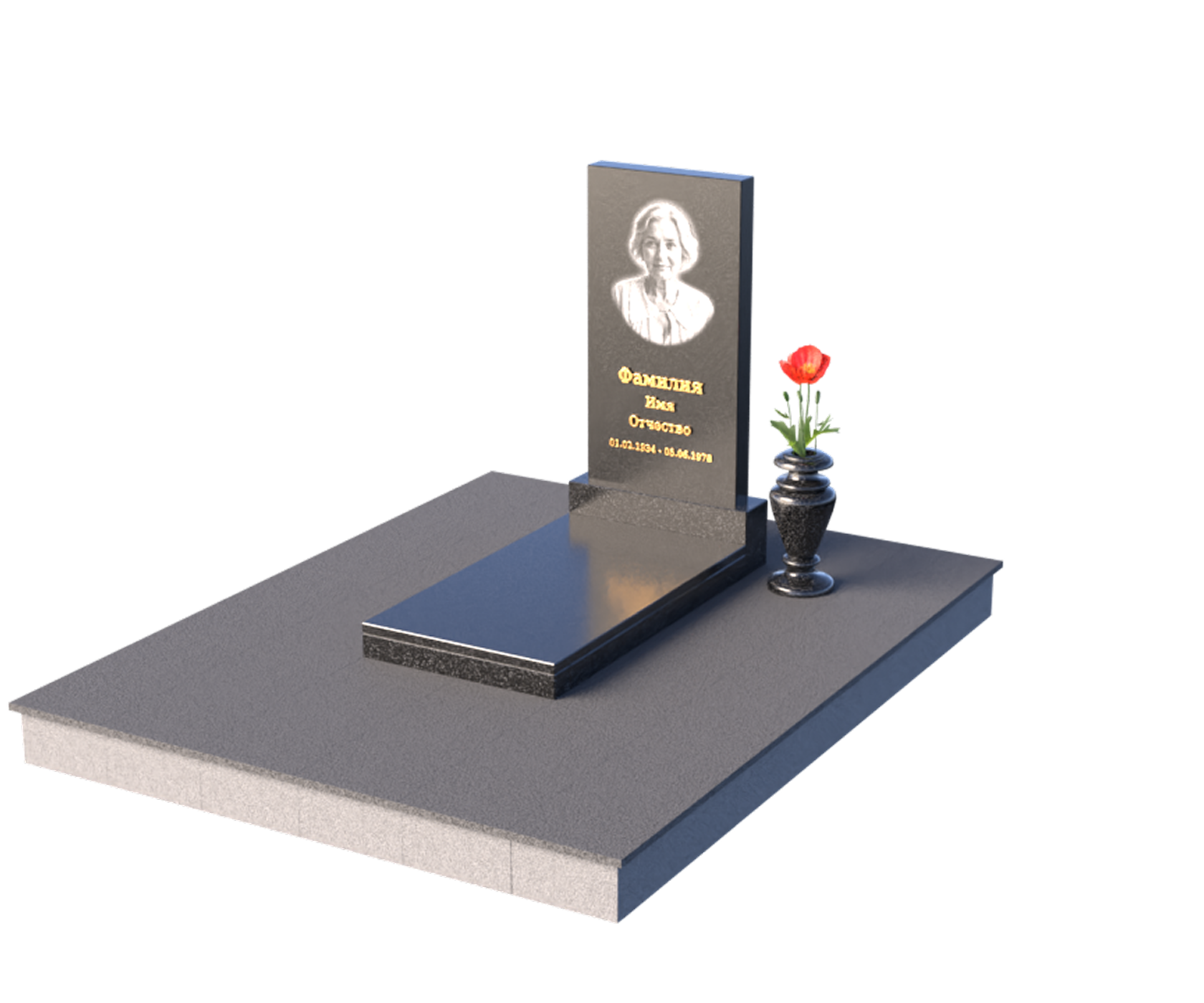 Изготовление памятников под ключ в Омске